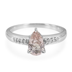 Sélection du mois - Bague en argent et Morganite