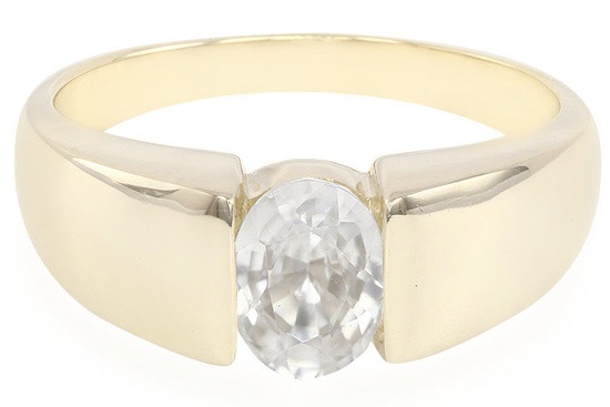 tendance bijoux automne-hiver 2016 bague pour homme en or et Zircon