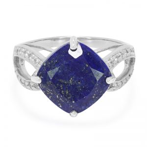 une bague en Lapis-Lazuli disponible sur la bijouterie en ligne juwelo