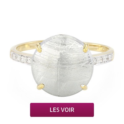 Bague en météorite de Vredefort